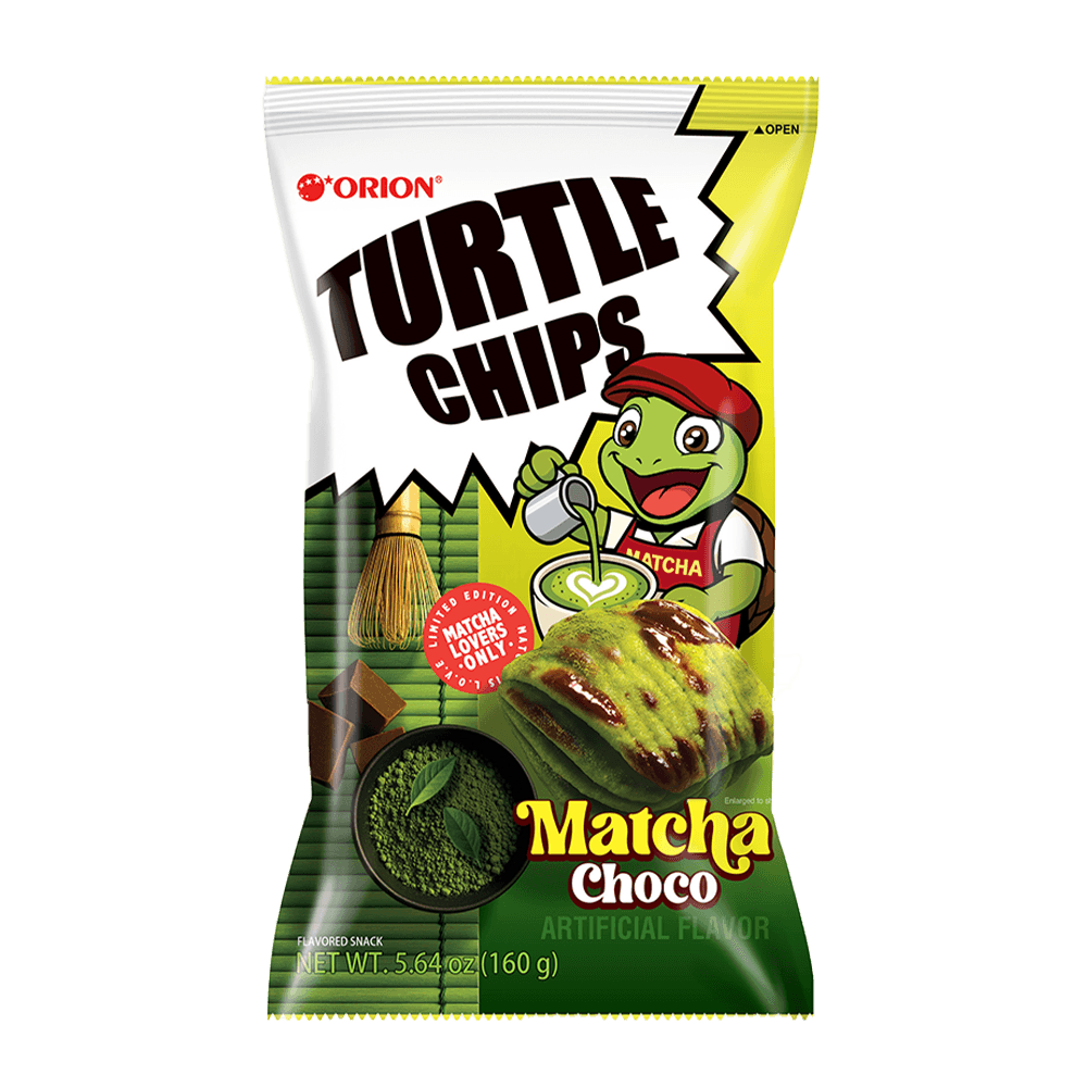 Turtle Chips Matcha Choco 5.64 Oz