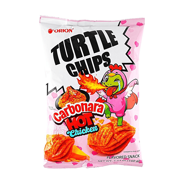 Turtle Chips Carbonara Hot Chicken Chips 5.64oz