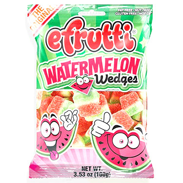 Efrutti Watermelon Wedges Gummy Candy