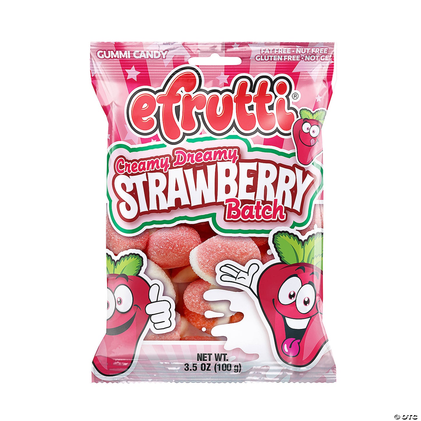 Efrutti Creamy Dreamy Strawberry Batch Gummy Candy