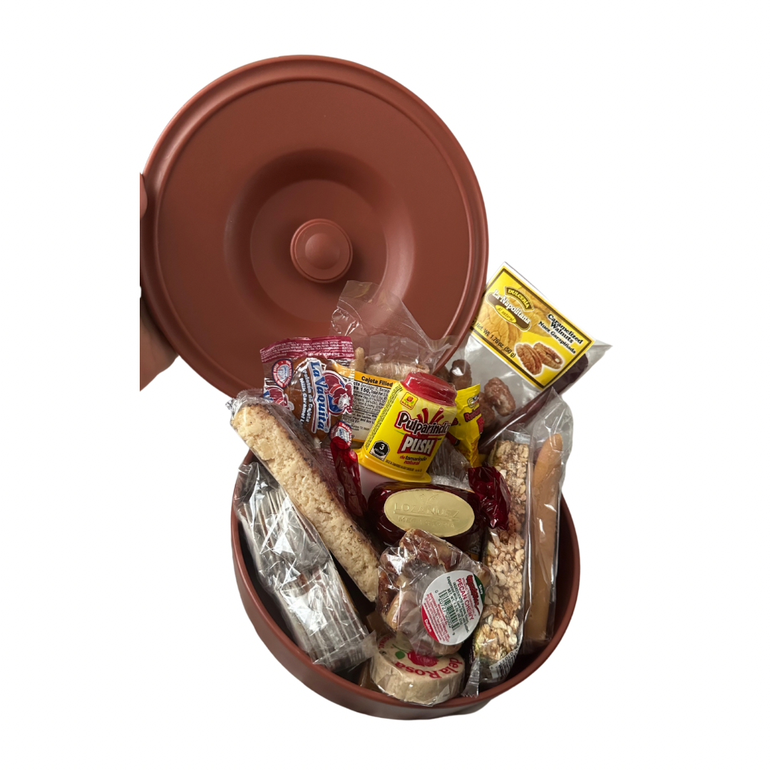 Tortilla Mexican Candy Basket Exotic Candiez LLC tortilla-mexican-candy-basket-exotic-candiez-llc