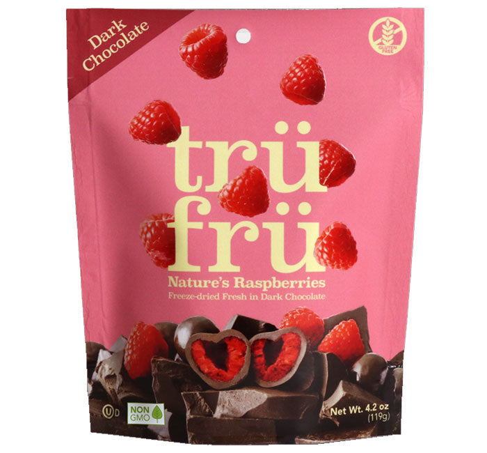 Tru Fru Dried Fruit Chocolate Raspberry