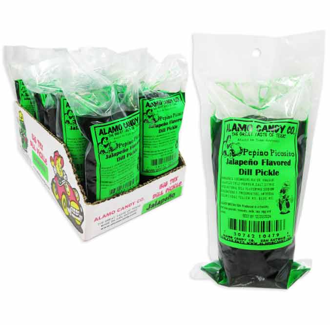 Jalapeno Pickle Alamo Candy Brand