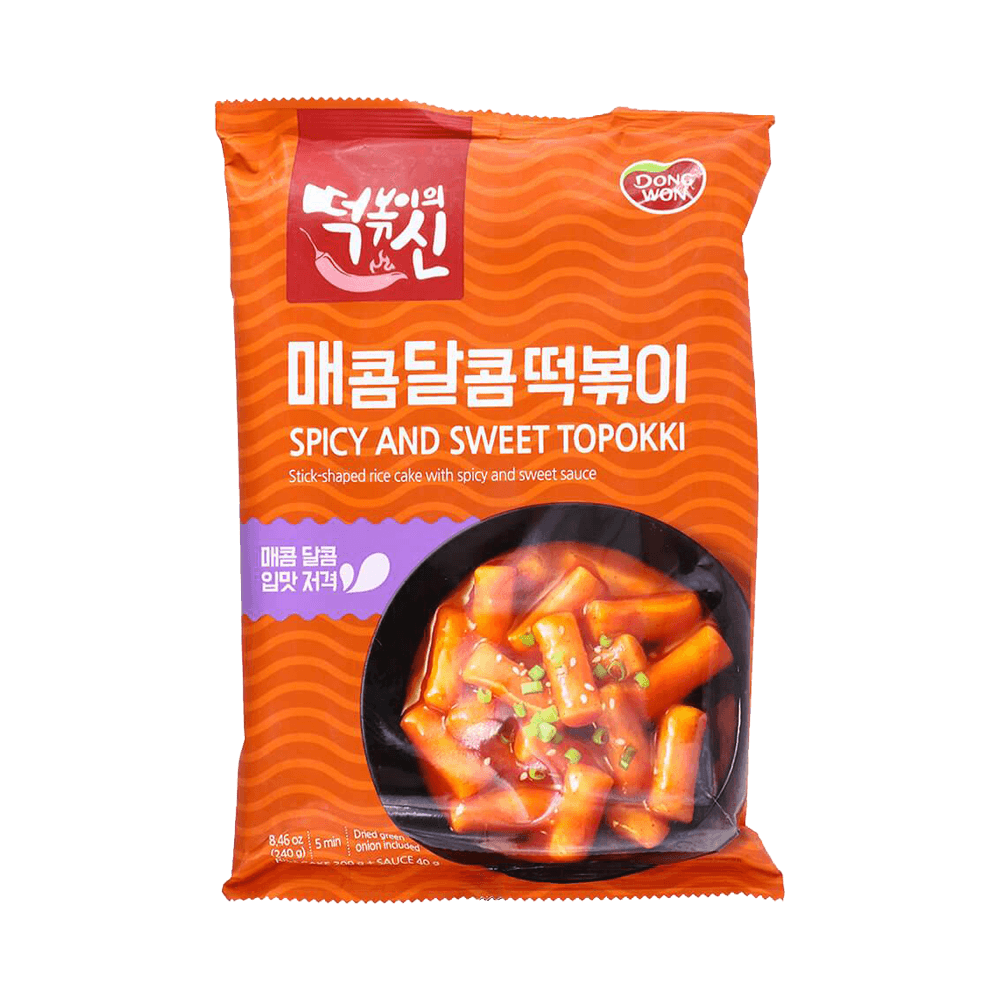 Dongwon Spicy and Sweet Topokki Rice Cake