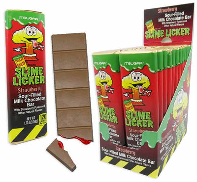 Slime Licker Strawberry Chocolate Bar