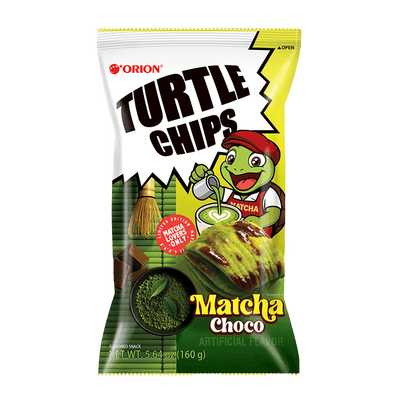 Turtle Chips Matcha Choco 5.64 Oz