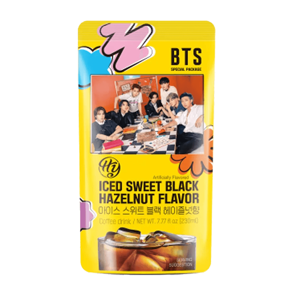 BTS Iced Sweet Black Hazelnut Flavor 7.77 Fl Oz