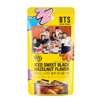 BTS Iced Sweet Black Hazelnut Flavor 7.77 Fl Oz
