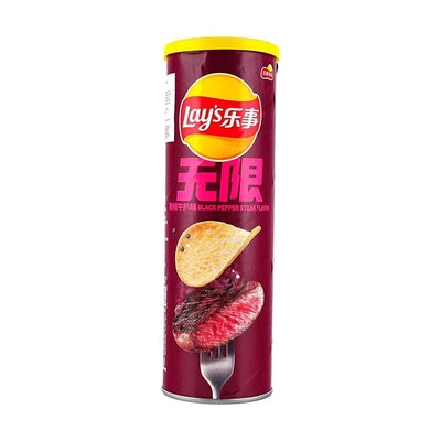 Black Pepper Rib eye Steak Chips