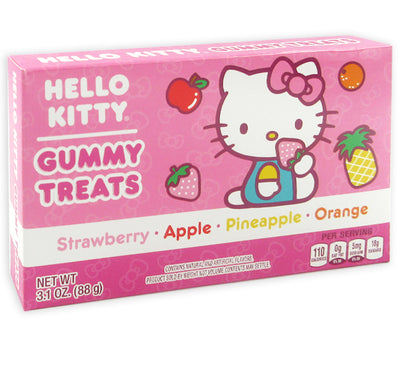 Hello Kitty Theater Box Fruit Gummi Treats