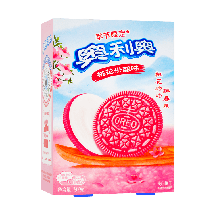Oreo Cookies Peach Blossom Rice Wine (China)