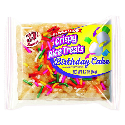 JJ Bakery Birthday Cake Rice Crispies