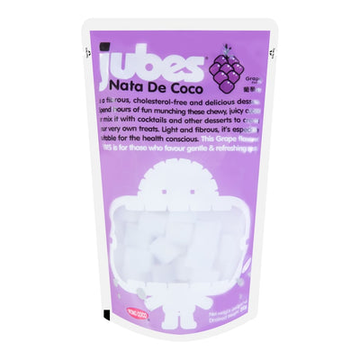 Jubes Nata de coco grape flavor