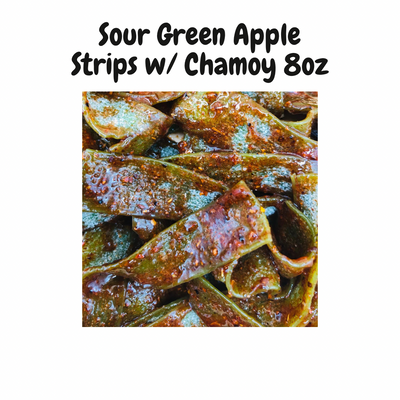 Chamoy Green Strips 8oz