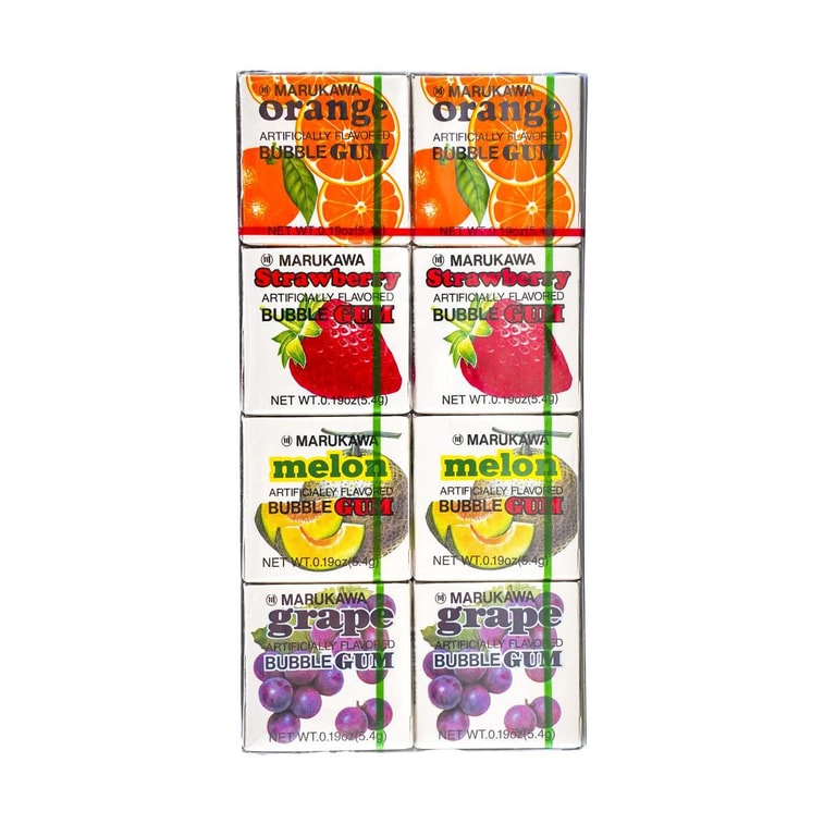 Marukawa Chewing Gum Mixed Flavor 8pk (Japan)
