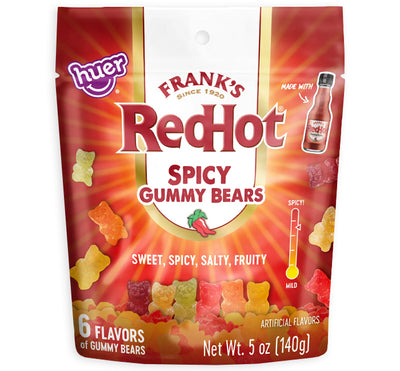 FRANKS REDHOT SPICY GUMMY BEARS