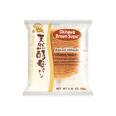 Natural Yeast Baked Wheat Bread ,Japanese Dessert,Okinawa Brown Sugar Flavor