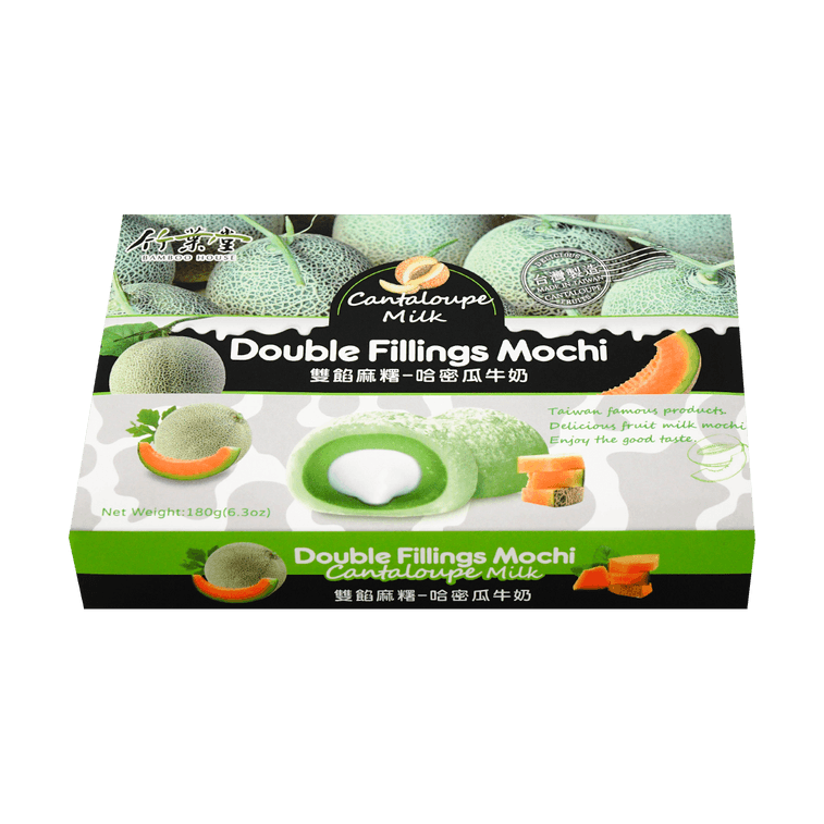 Cantaloupe Milk Fruit Mochi