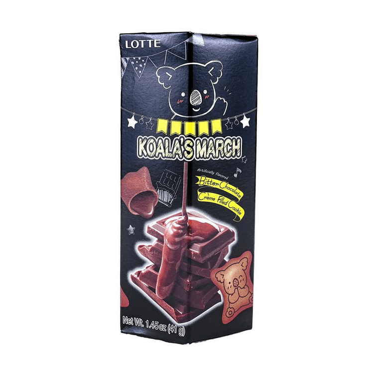 Koala's March Cookie Bitter Choco Creme Filled,1.45 oz Japan