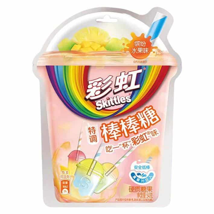 Skittles Lollipops Fruit Mix (China)