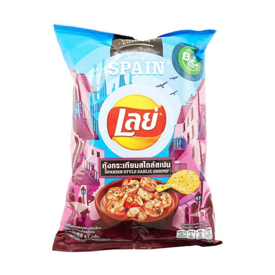 Spanish Garlic Shrimp Lays (Thailand)