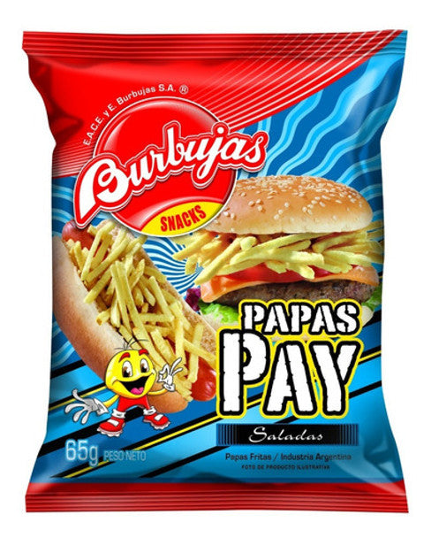 Burbujas Papas Pay Saladas Chips (Argentina)