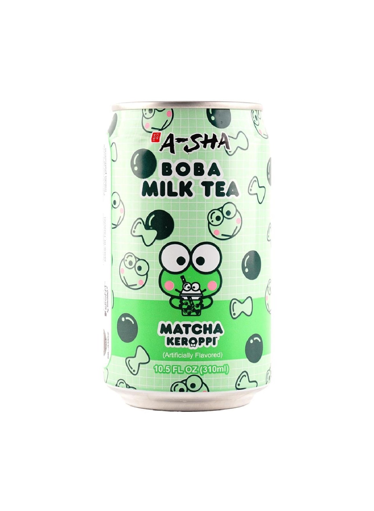 Keroppi Boba Matcha Drink