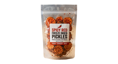 Spicy Freeze Dried Pickles