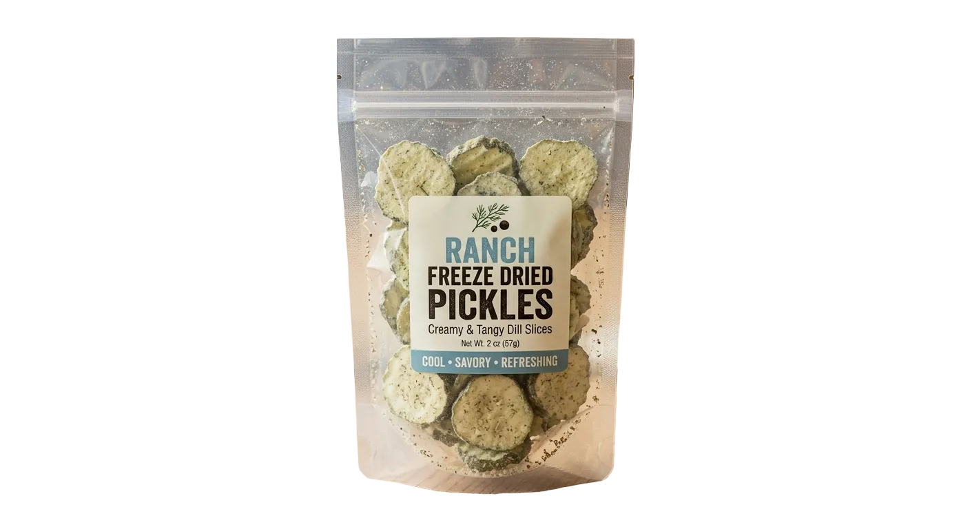 Ranch Freeze Dried Pickles
