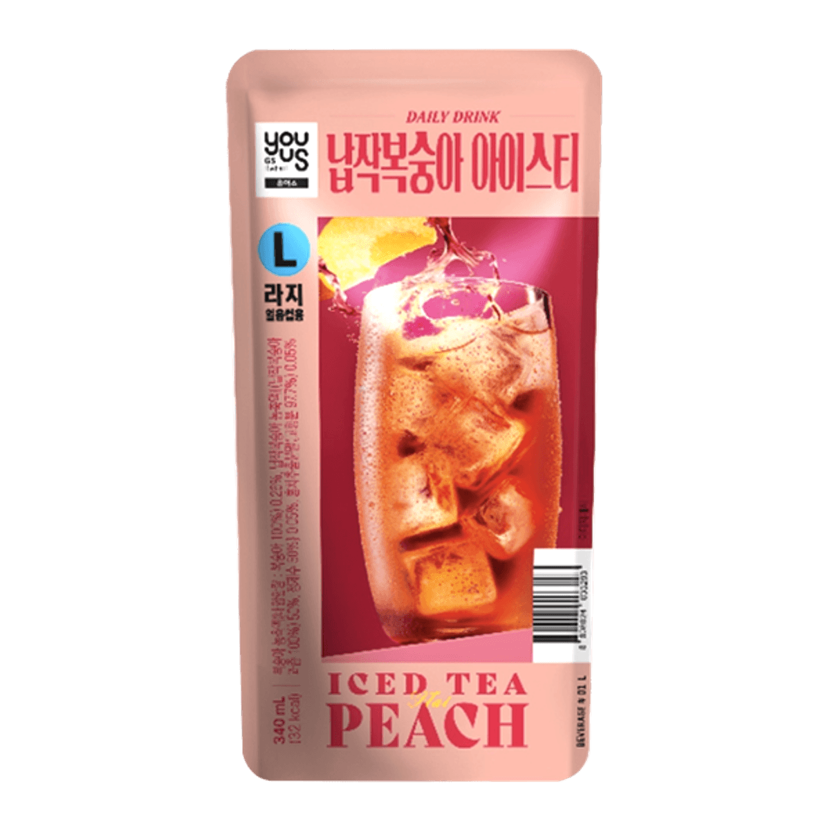 Peach Tea Juice Pouch