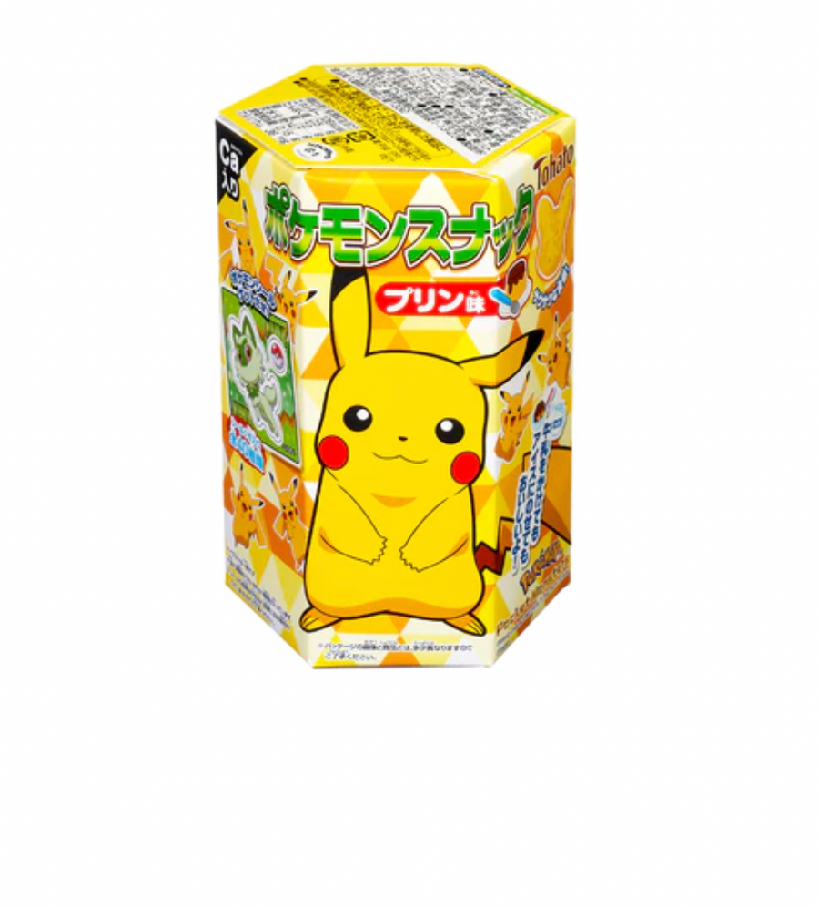 Pikachu Pudding Biscuits (Japan)