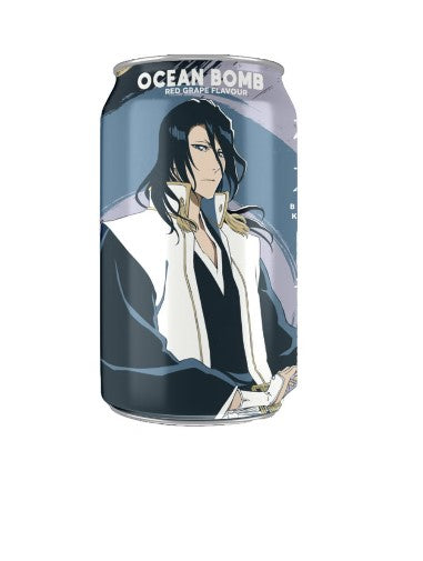 Ocean Bomb Bleach Sparkling Water Red Grape Flavor