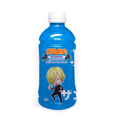 CRAVI One Piece Blueberry Juice with Coconut Jelly