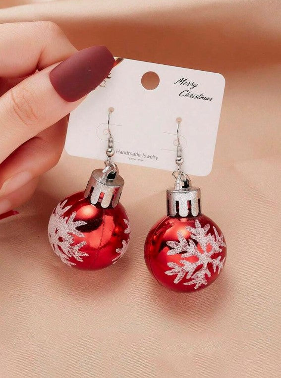 Christmas Ornament Earrings