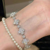 Stainless Steel Four Leaf Clover Bracelet