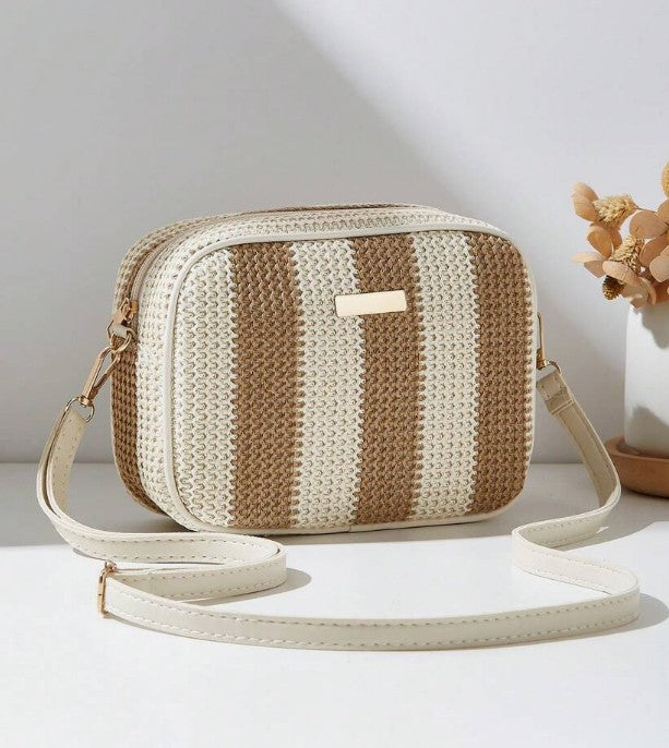 Woven Crossbody Bag