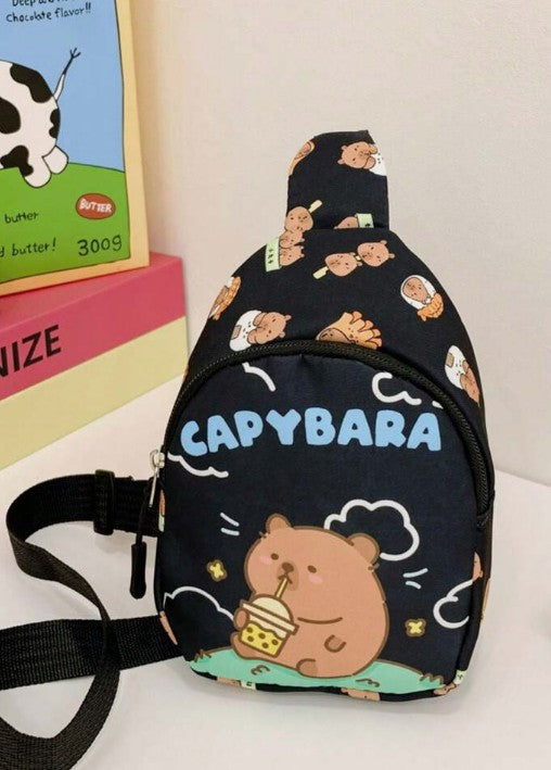 Capybara Print Bag