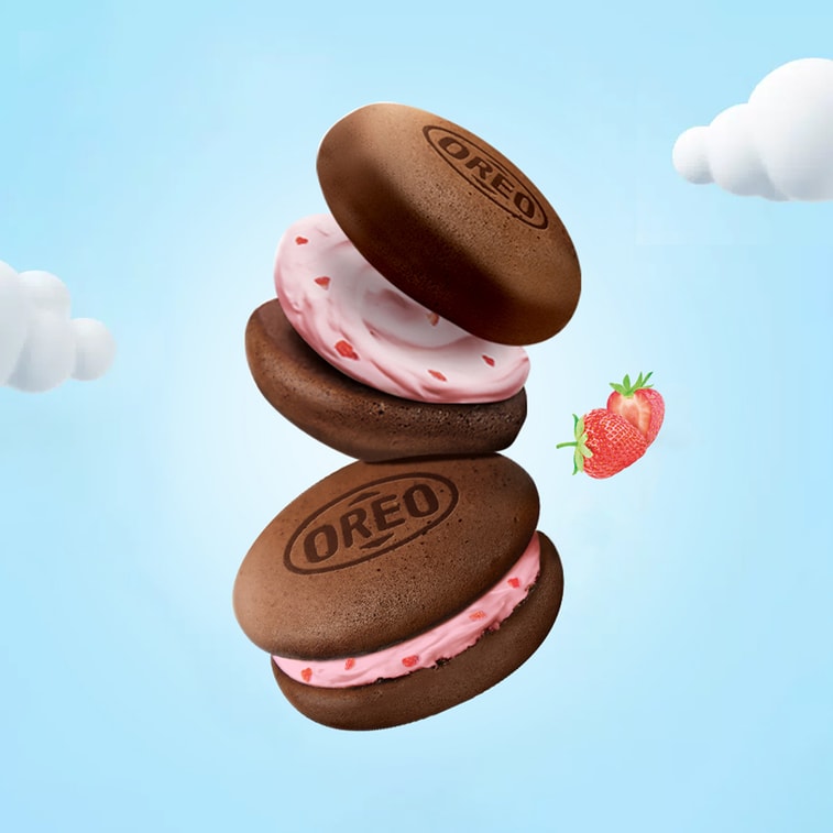 Cloud Cake Strawberry Oreo