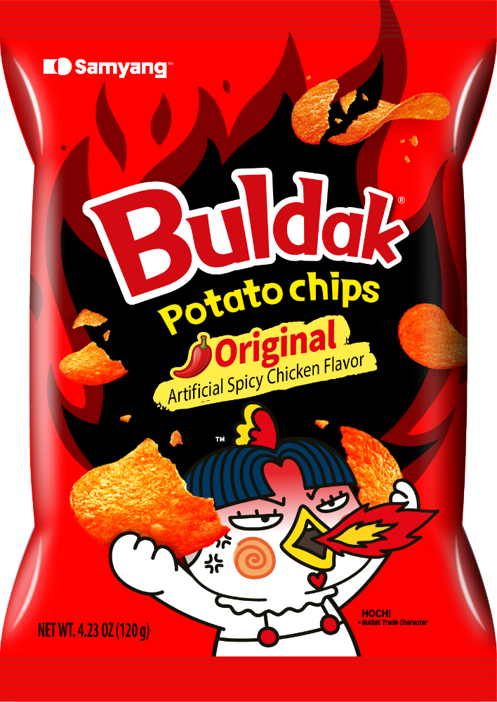 Buldak Samyang Original Potato Chips