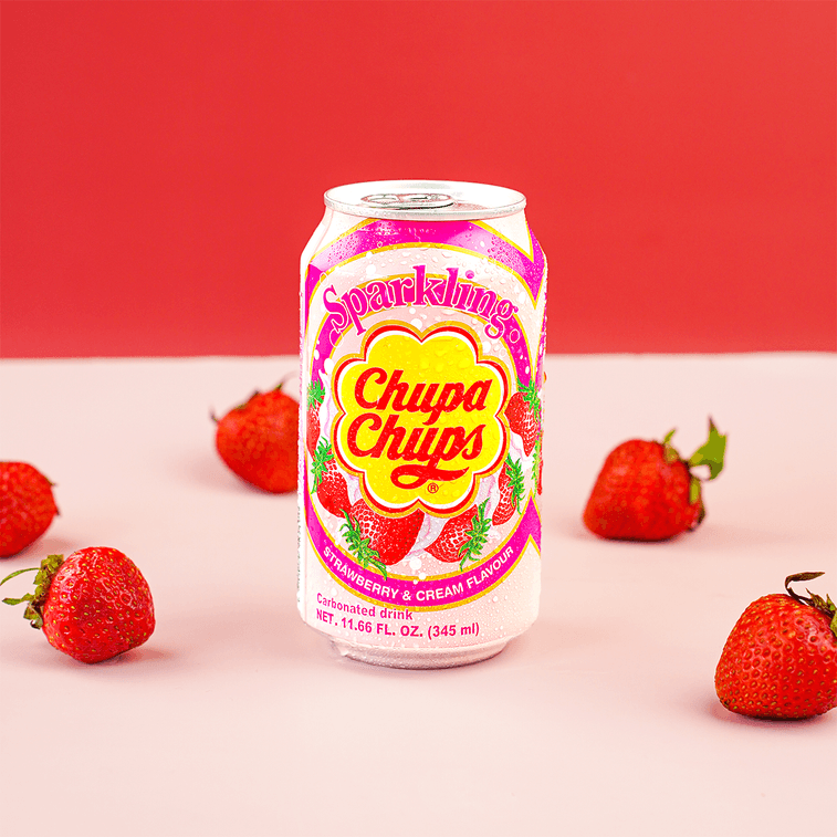 Chupa Chups Sparkling Strawberry Soda