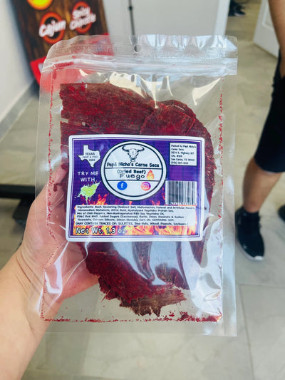 Carne Seca Fuego Papa Nicho