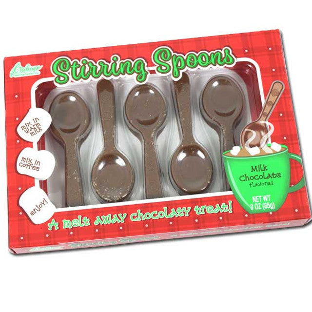 Chocolate Stirring Spoons