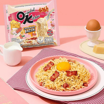 Oriental Kitchen Instant Stir-fried Noodles, Carbonara Flavor