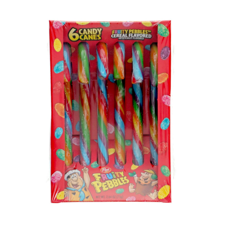Fruity Pebbles Candy Canes