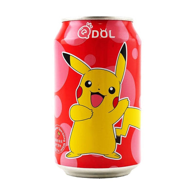 Pokemon Pikachu Strawberry Sparkling Water 11.16 fl oz