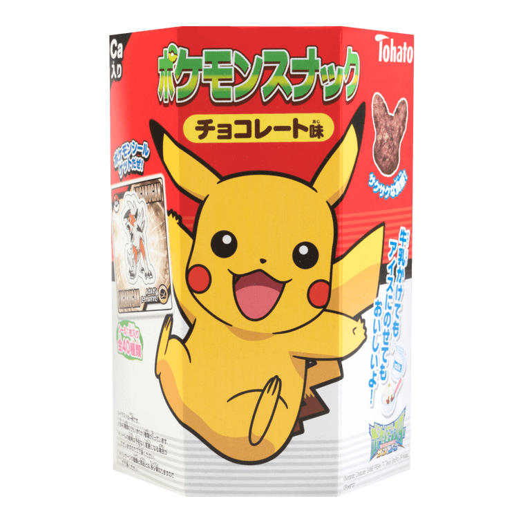 Pokemon Chocolate Corn Snacks (Japan)