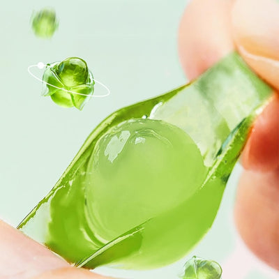 Xinqitian Green Grape 3d Peeling Jelly Candy 2.64oz