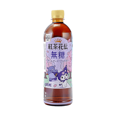 Kocha Kaden Sugar Free Earl Gray Iced Tea Kuromi Edition 21.97fl oz (Japan)