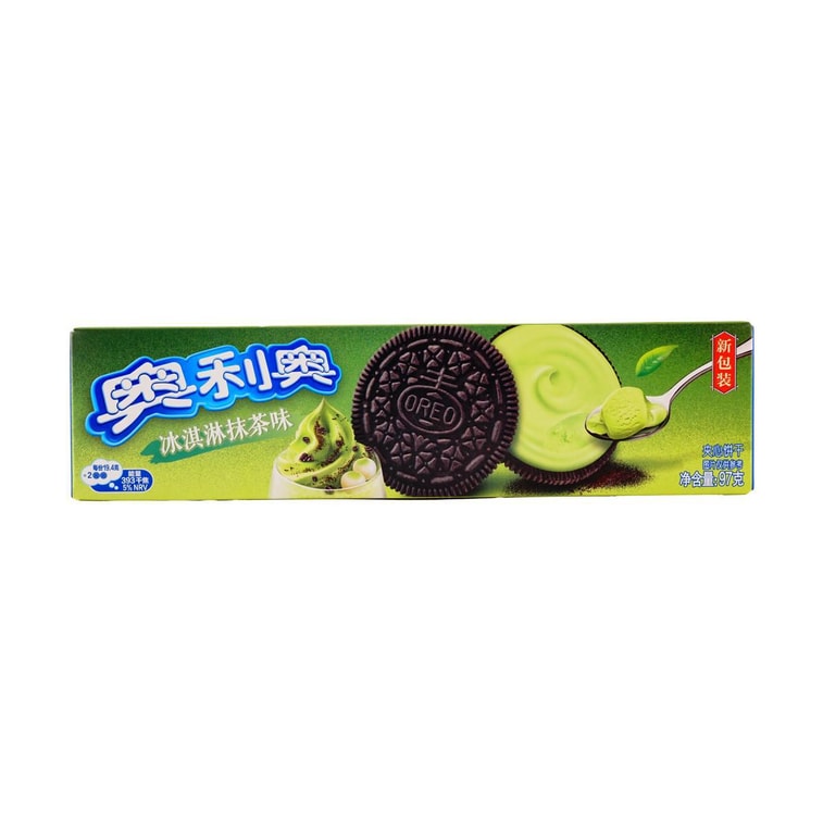Oreo Cookies Ice Cream Matcha flavor (China)