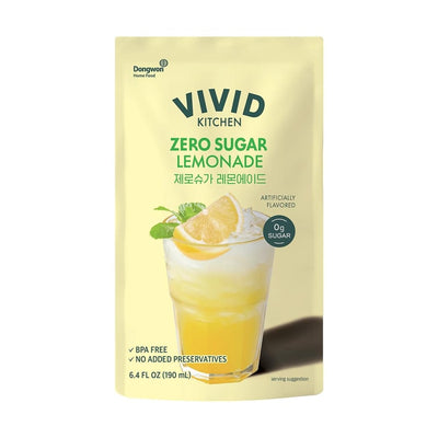 Vivid Zero Sugar Lemonade Drink Pouch (Korea)